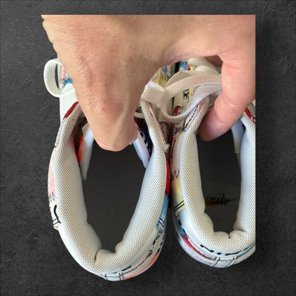 - Nike Blazer Mid Sneaker Shoes Mens Size 10.5 Multicolor Patchwork - Picture 14 of 16